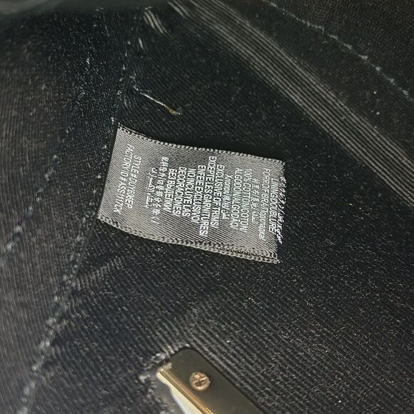 BCBGMaxazria women's handbag style envelope black animal print 11×7 minimalist - Picture 7 of 11